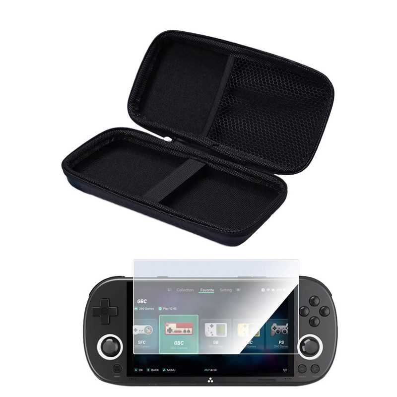 Handheld Gaming Console - Portable EVA Carrying Bag for Trimui