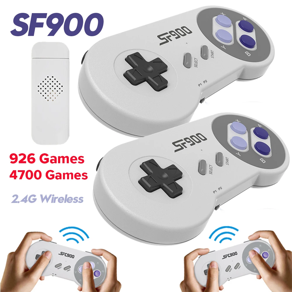 Gaming Console Stick - SF900 Retro Video Game Console HD