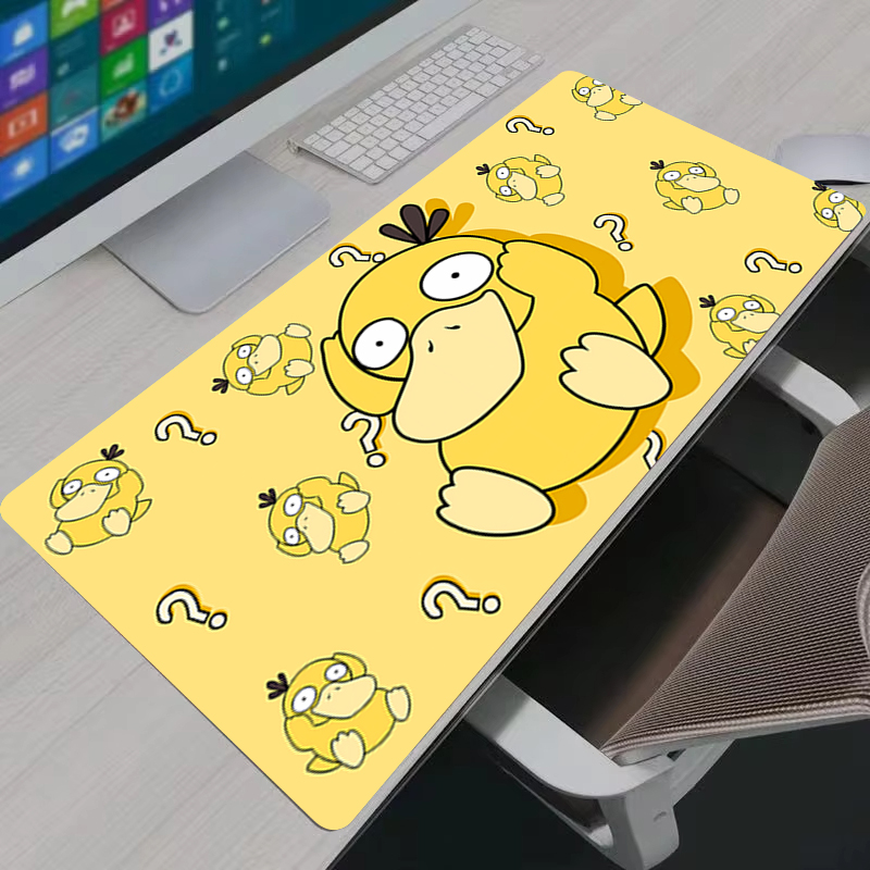Gaming Console Portable Pc - Mousepad Anime P-Pokemon Psyduck XXL Large