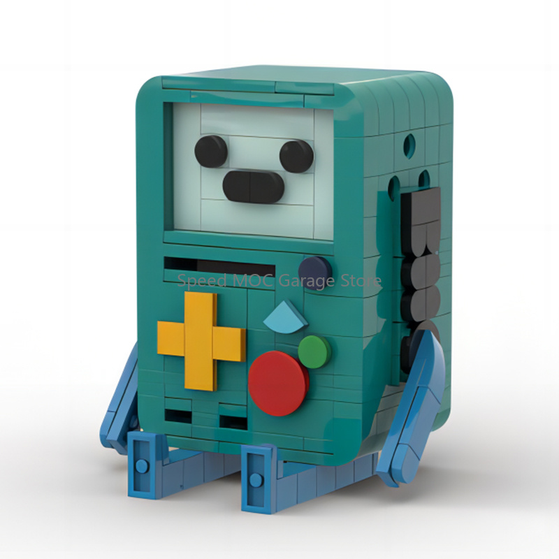 High-Detail Cute Game Robot Bu - Gaming Console Lego review and price