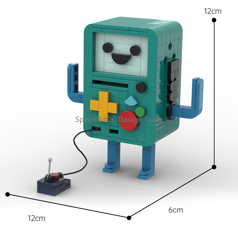 High-Detail Cute Game Robot Bu - Gaming Console Lego review and price