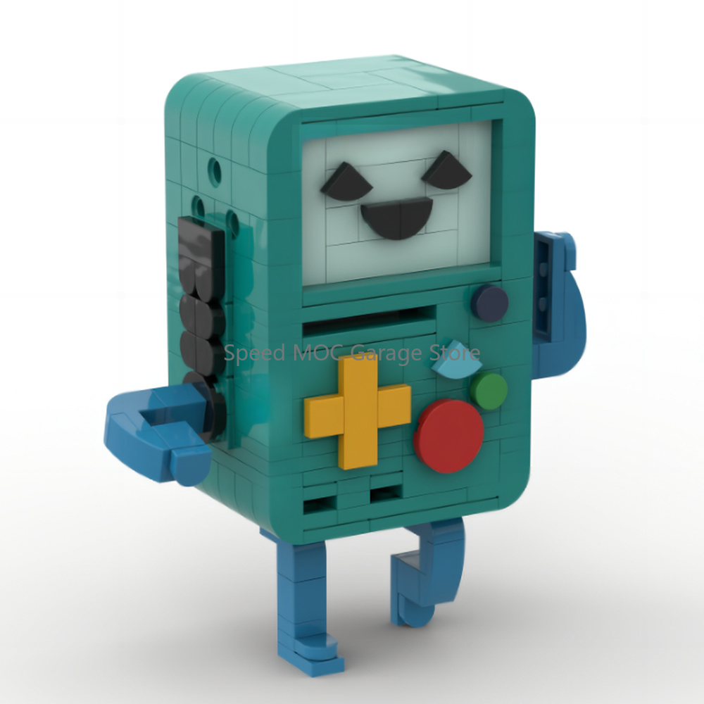 High-Detail Cute Game Robot Bu - Gaming Console Lego review and price