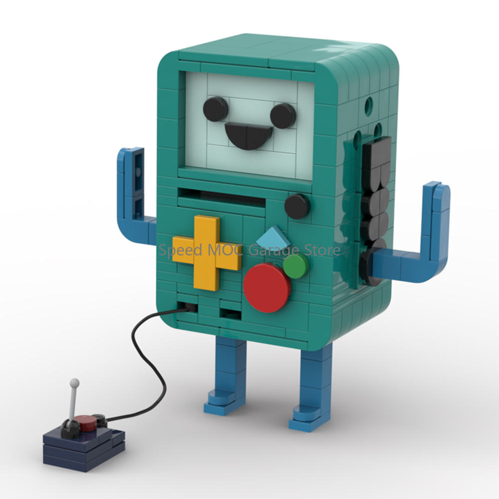 High-Detail Cute Game Robot Bu - Gaming Console Lego review and price