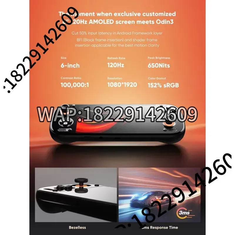 AYN Odin 3 Gaming Console Hand - Handheld Gaming Console review and price