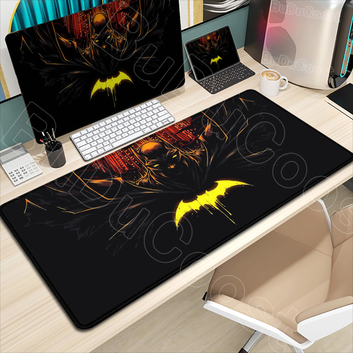 B-Batman Mouse Pad HD Large Ga - Gaming Console Portable Pc review and price