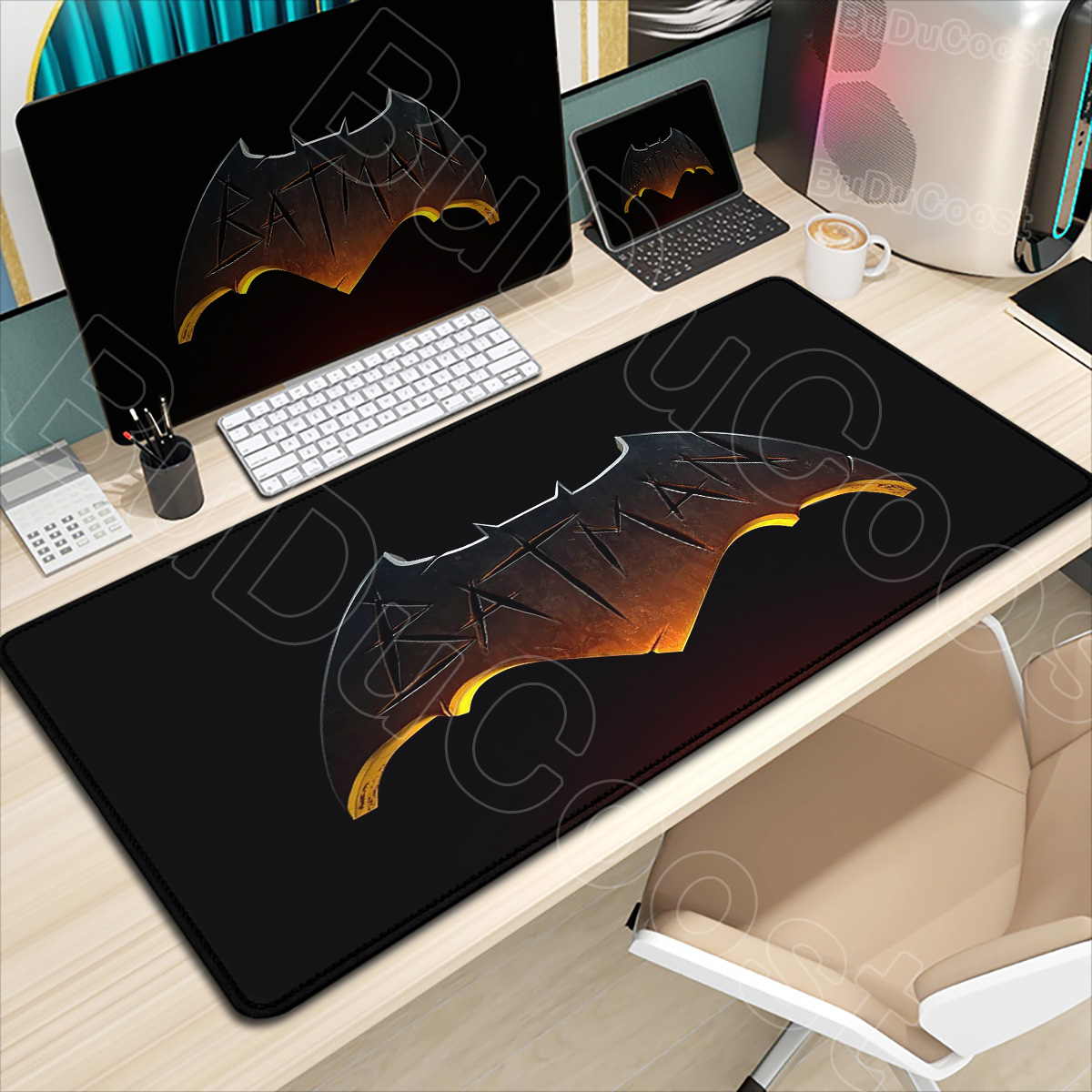 B-Batman Mouse Pad HD Large Ga - Gaming Console Portable Pc review and price