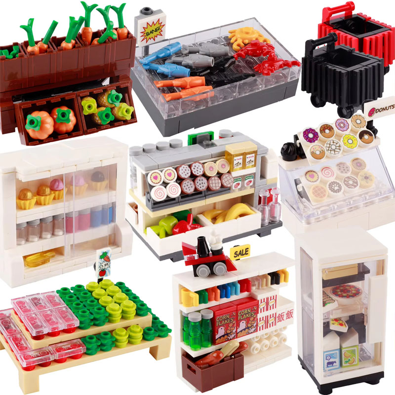 MOC City Street Scene Building - Gaming Console Lego review and price