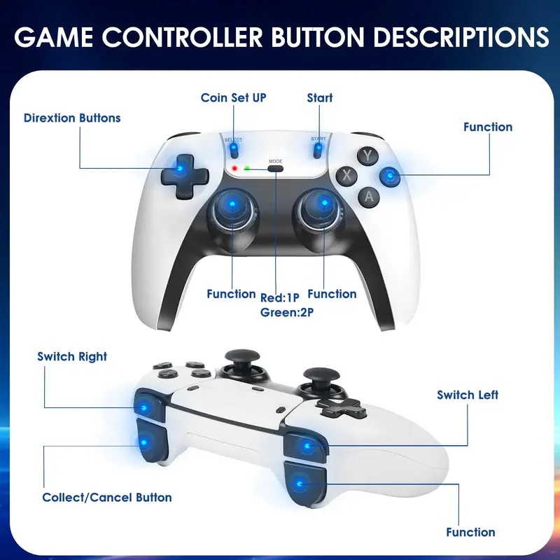 M15 Retro Video Game Stick 2.4 - Gaming Console Stick review and price