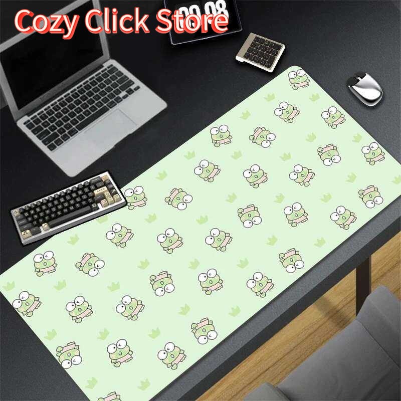 Kawaii Green Frog Mouse Pad La - Gaming Console Portable Pc review and price