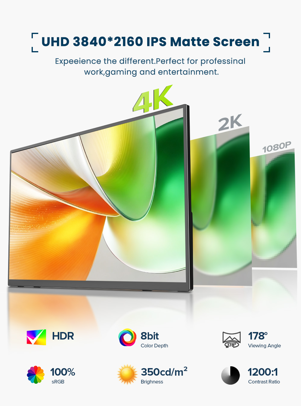EVICIV 4K Portable Monitor 10- - Gaming Console Portable Pc review and price