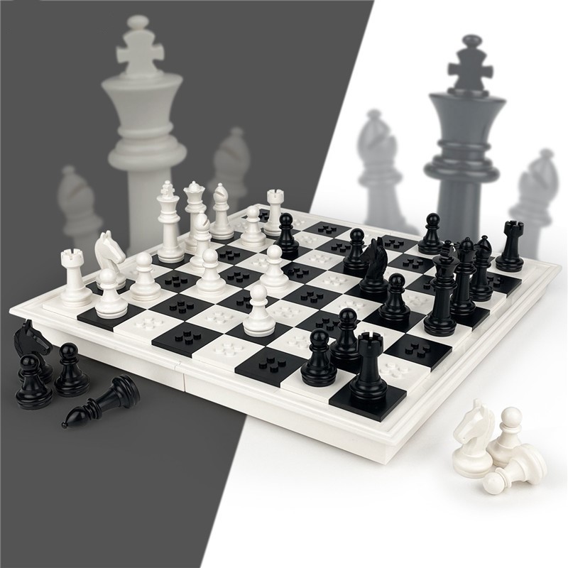 White Chess Set, Premium Foldi - Gaming Console Lego review and price