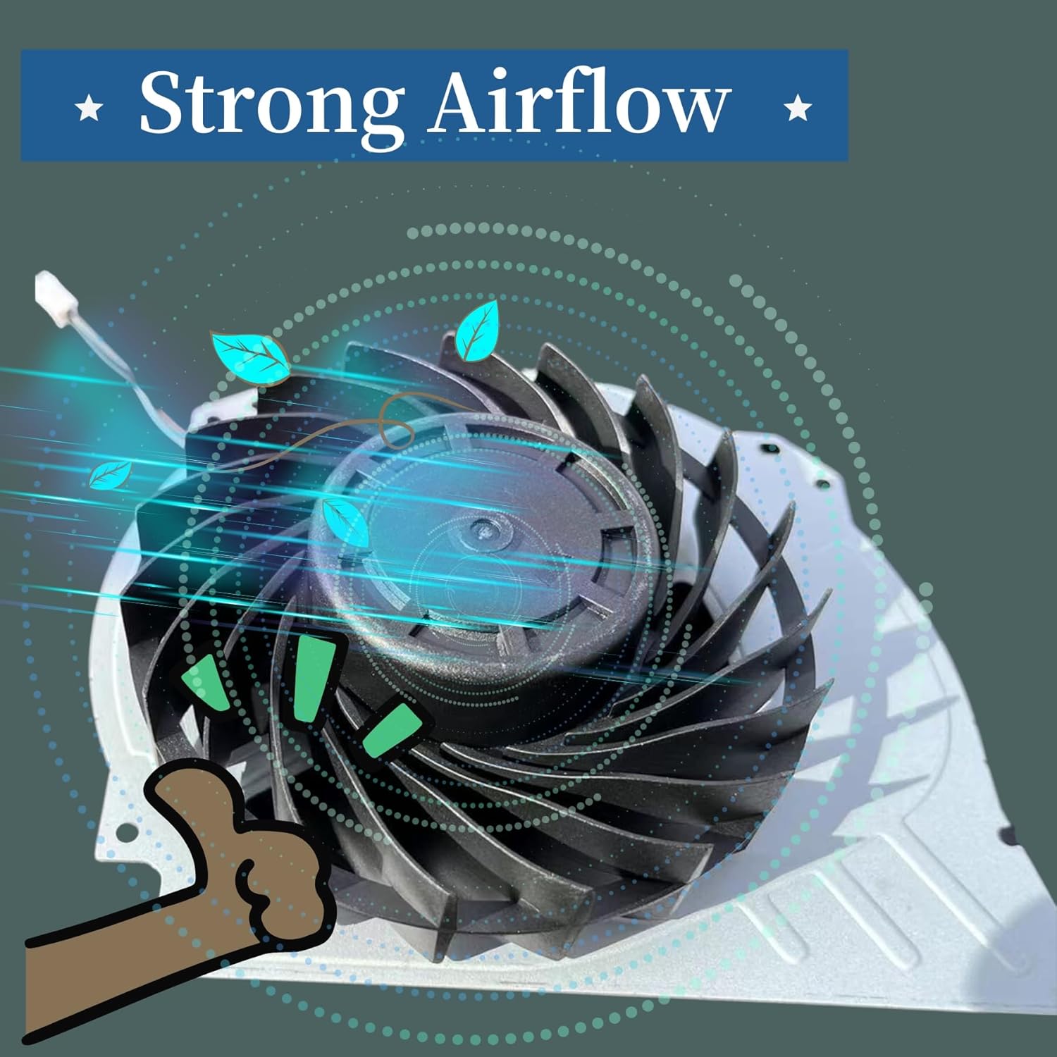 Original Inner Cooling Fan for - Console Cooling Fan review and price