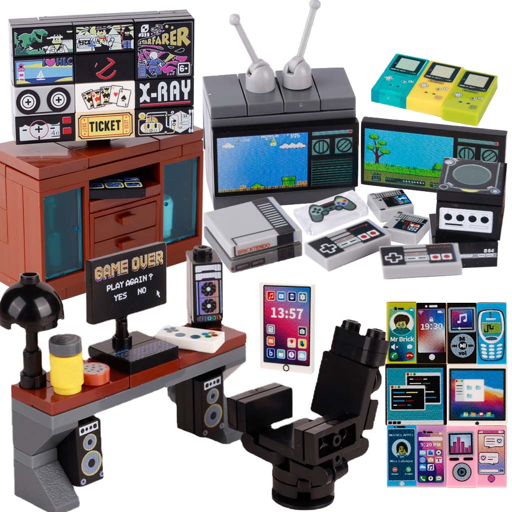MOC Game Console Computer Mode - Gaming Console Lego review and price