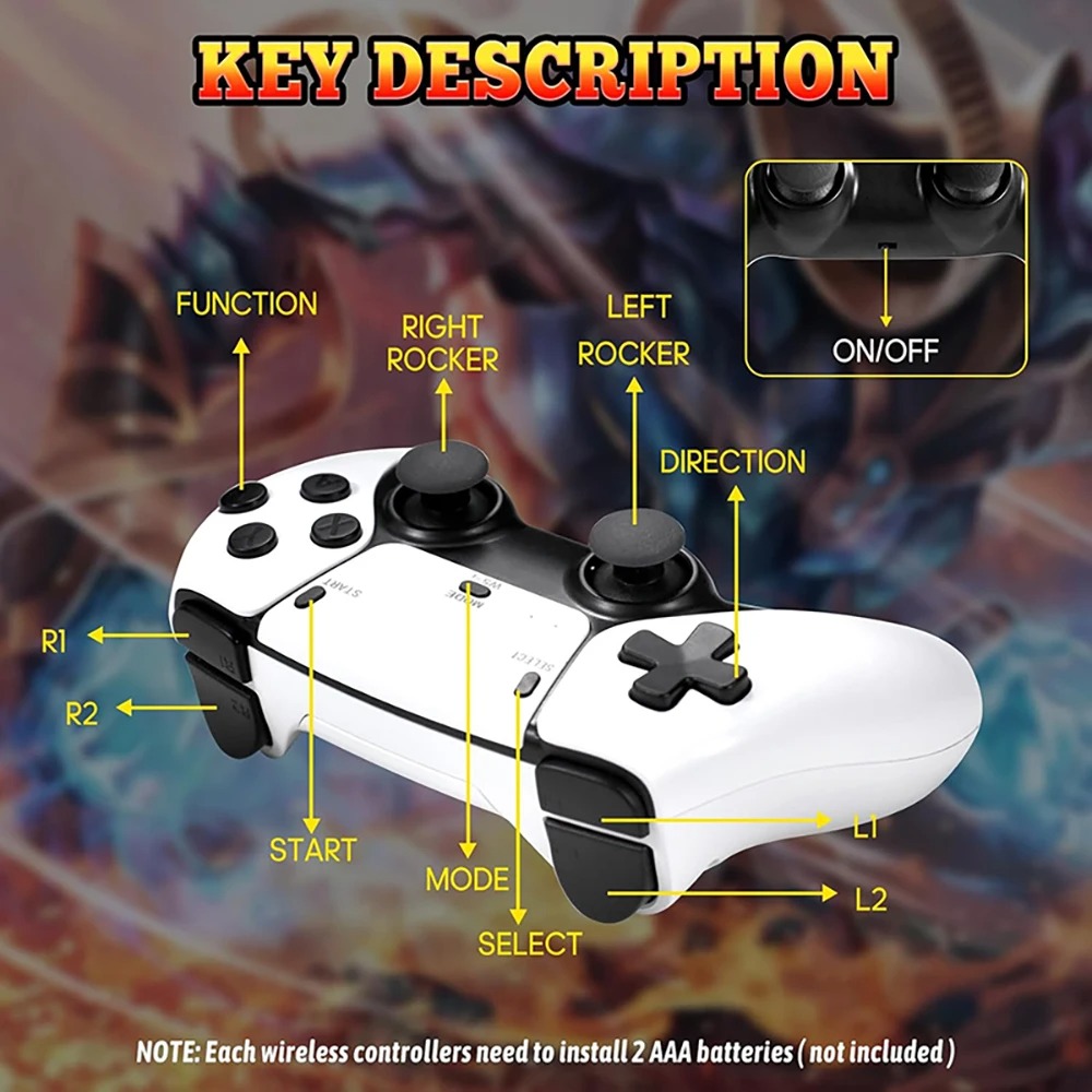 M15 Ultra Retro Game Stick 64G - Gaming Console Stick review and price